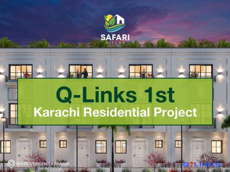 Safari Villas-Karachi-Bahria-QLinks-First-Residential-Project