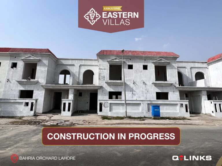 Eastern-Executive-Villas-Bahria-Orchard-Lahore-Construction-in-Progress-QLinks
