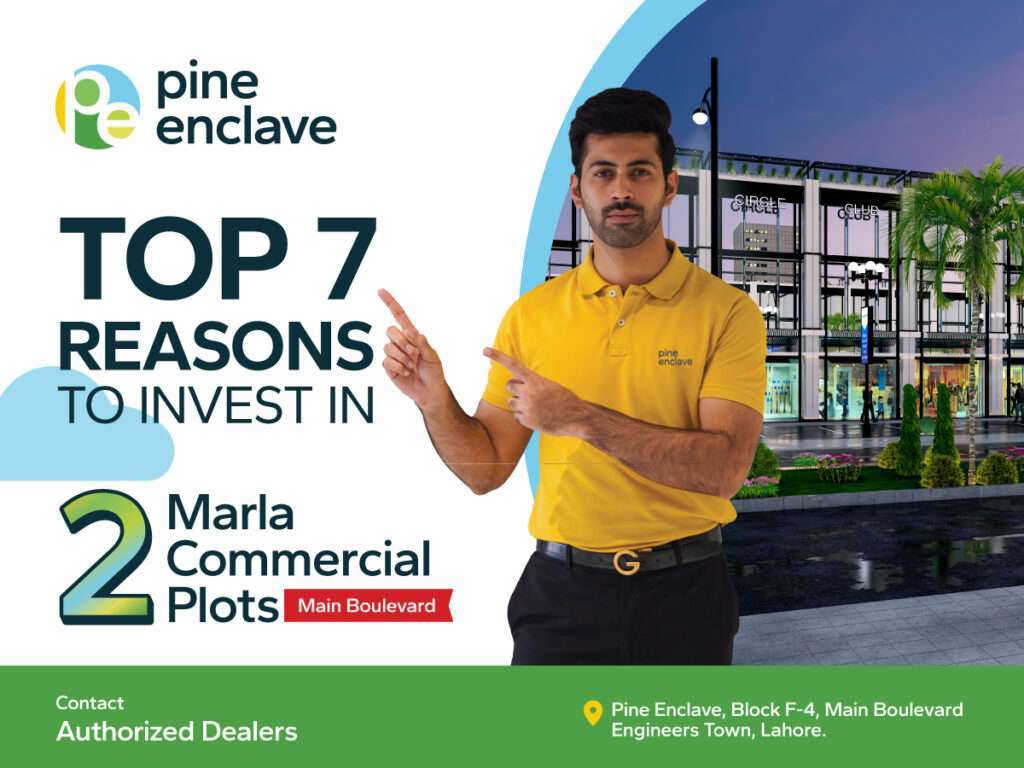 Top 7 Reasons to Invest in 2 Marla Commercial Plots