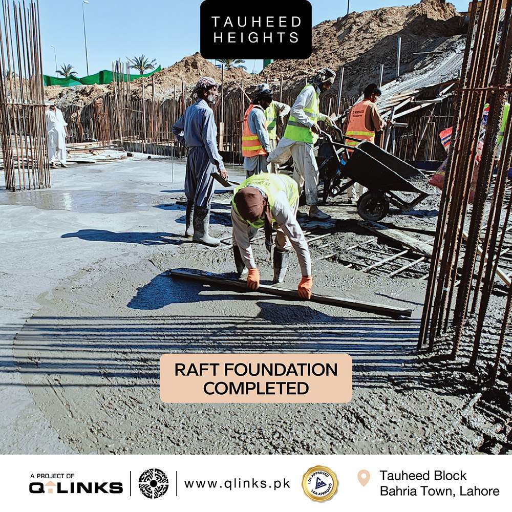 TH Raft Foundation Completed