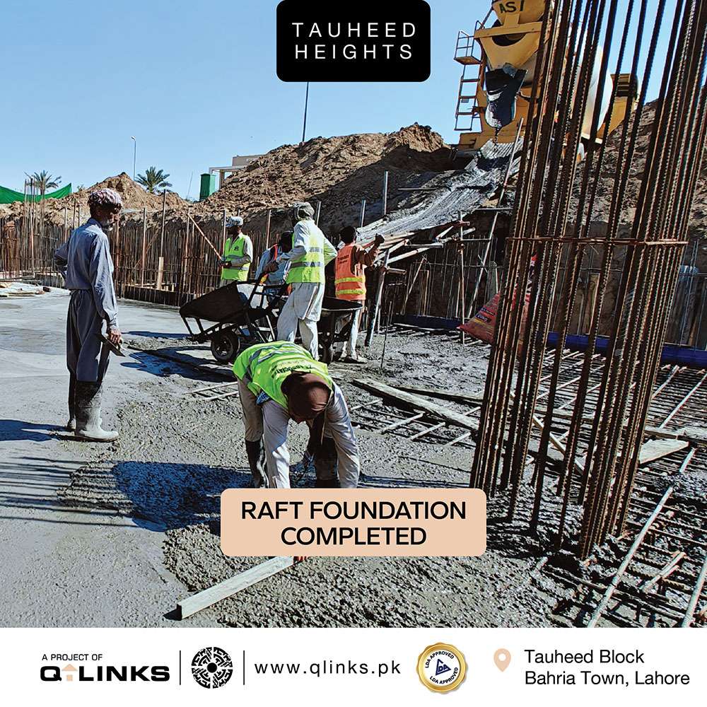 TH Raft Foundation Completed