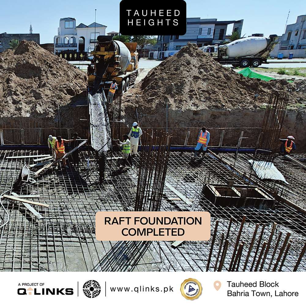 TH Raft Foundation Completed