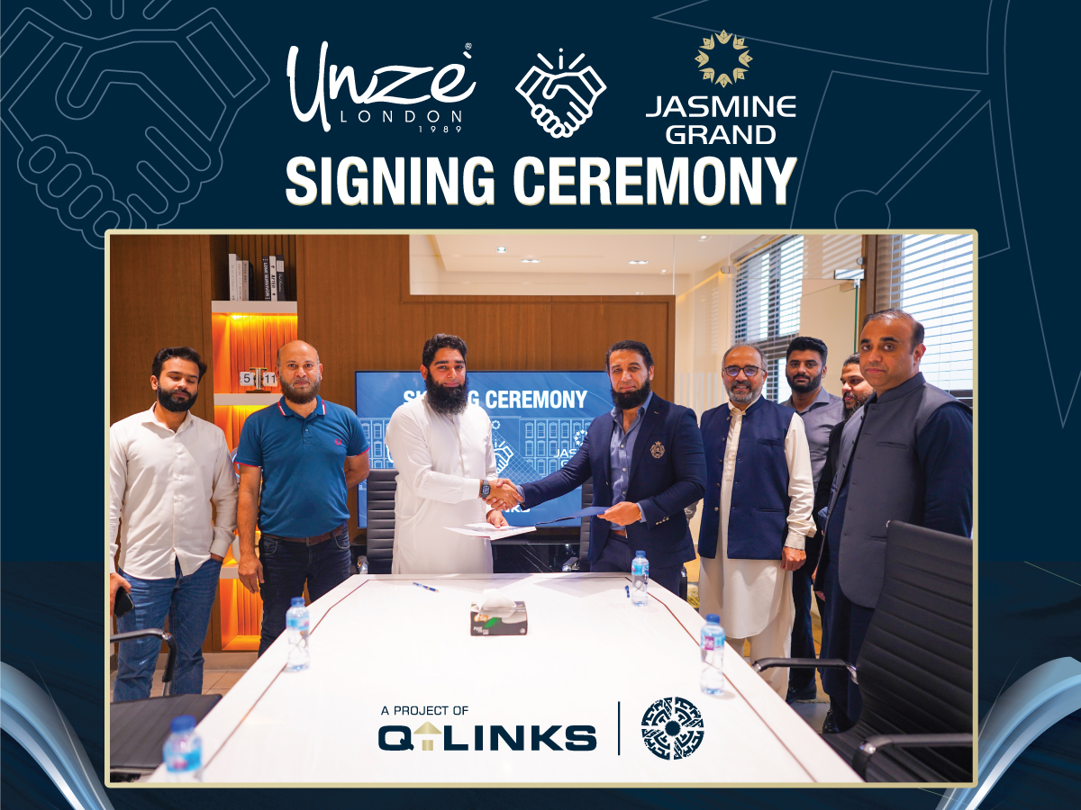 Unze London Signing Ceremony