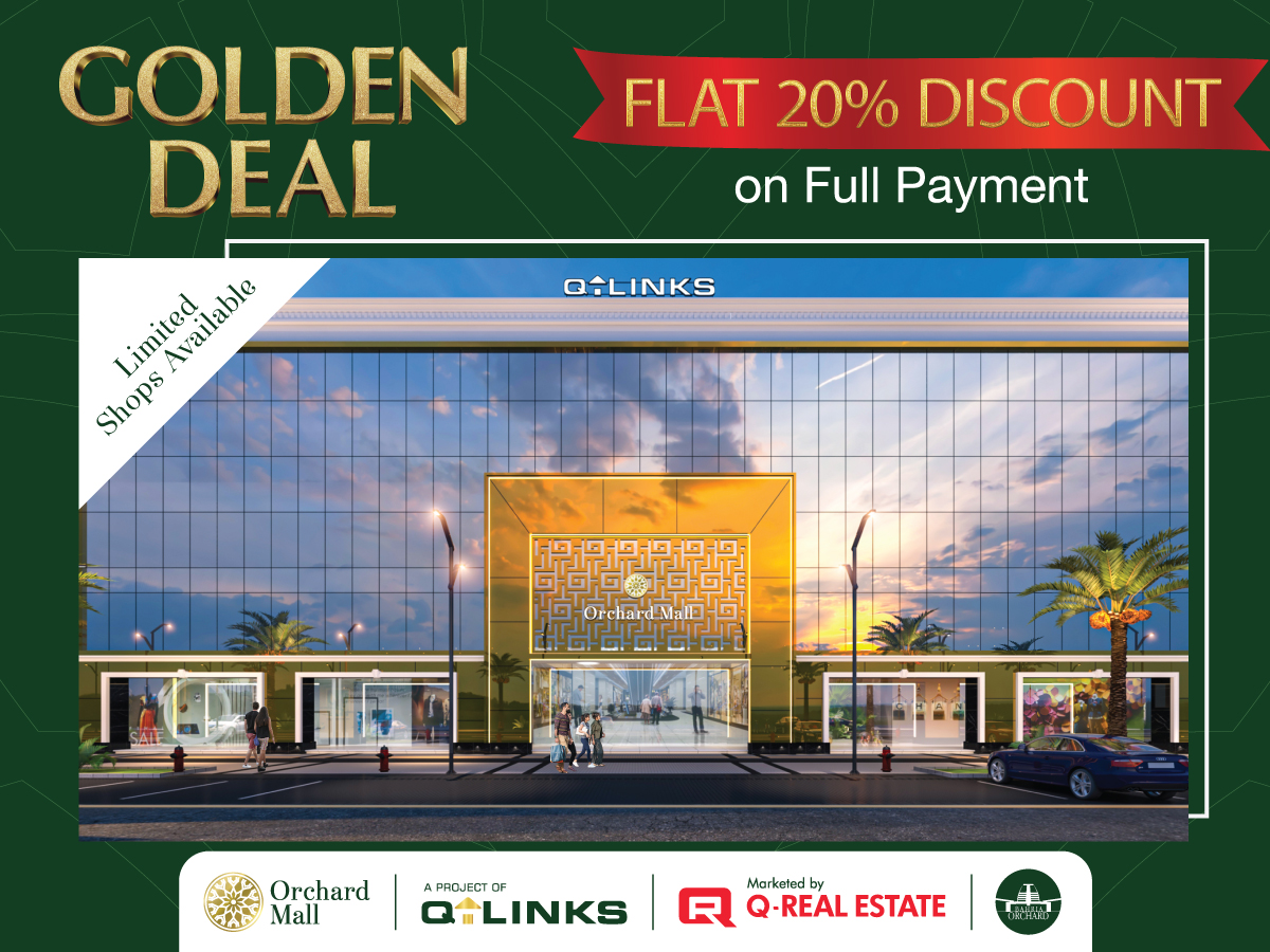 Golden-Deal-Flat-20%-Discount-Orchard-Mall-Q-Links-Blog